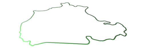 Tracé du circuit nordschleife