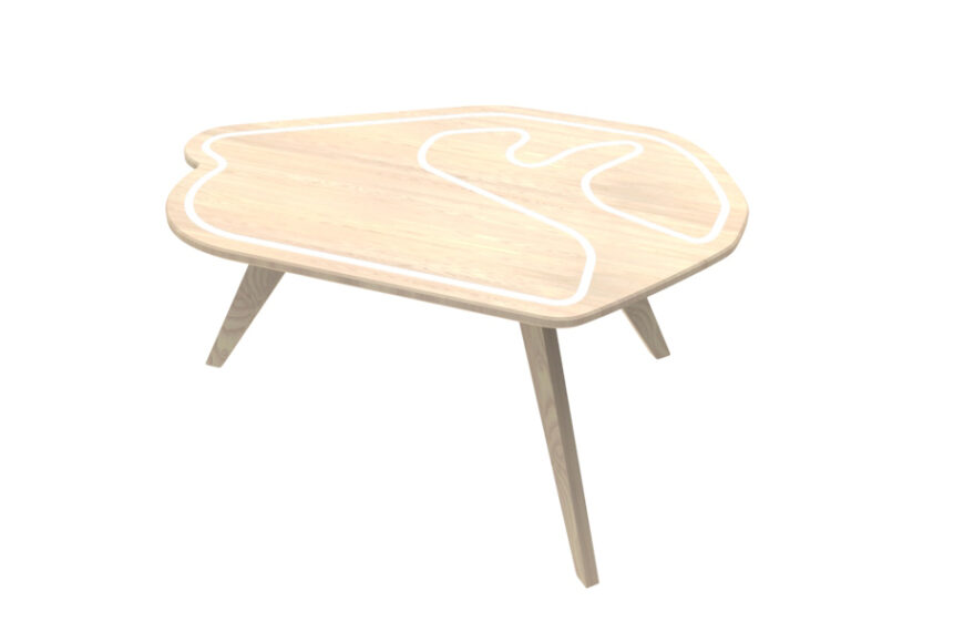 Table design PISTES2BOIS Interlagos 02